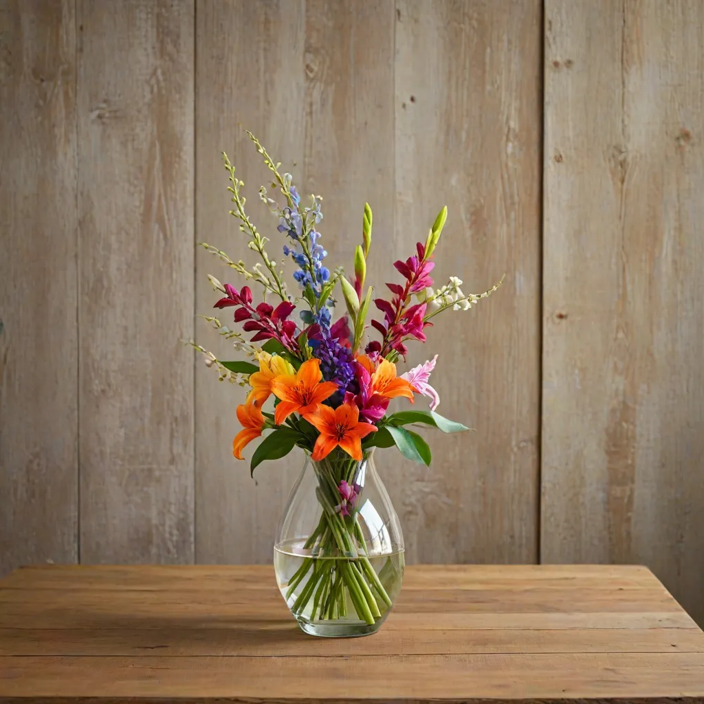 Jak udekorować wysoki szklany wazon? Inspirujące pomysły na aranżację