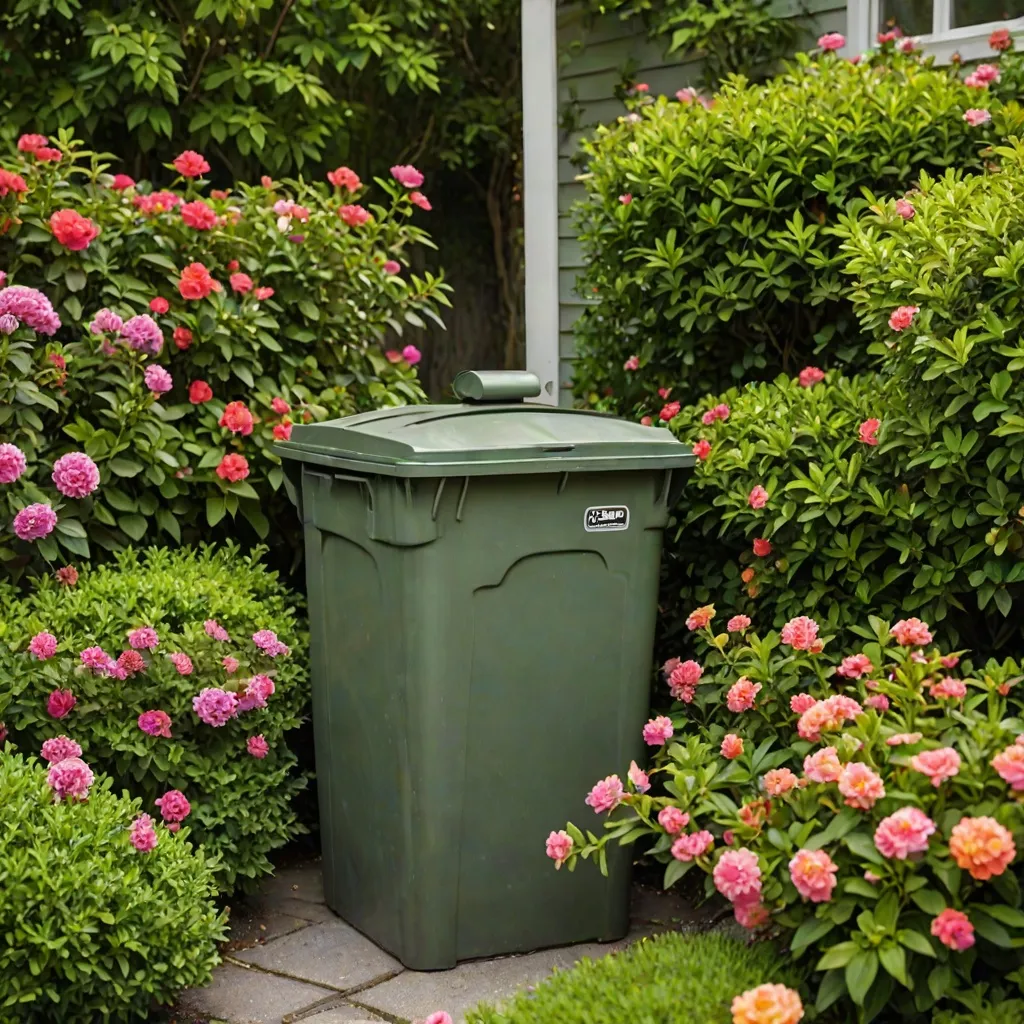 Jak ukryć kosz na śmieci w ogrodzie? Praktyczne rozwiązania