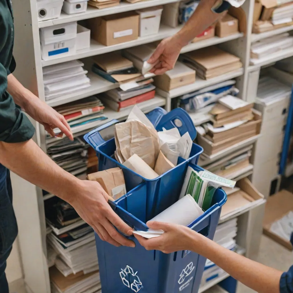 Niebieski pojemnik na śmieci: co wrzucamy do recyklingu papieru?